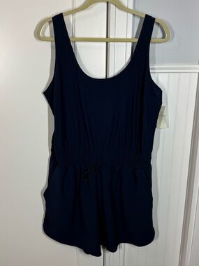 Abercrombie & Fitch Travel Traveler Romper Size Large Tall NWT Athleisure casual